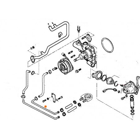 Tuyau D Eau Pour Iveco Daily De