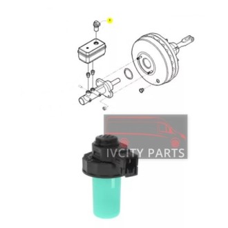 BOUCHON DE VASE DE LIQUIDE DE FREIN IVECO DAILY DE 1996 A...